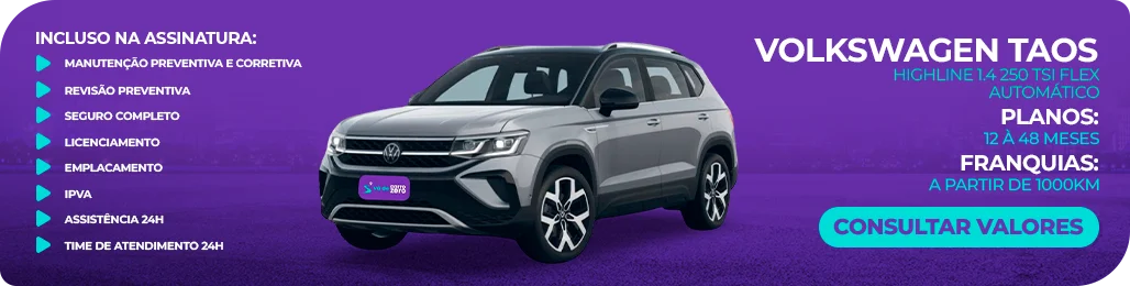 Volkswagen Taos - Disponível na 